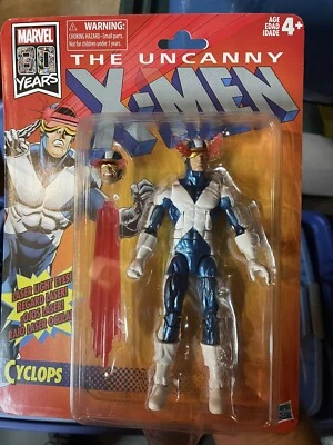 MARVEL LEGENDS CYCLOPS FIGURE VINTAGE RETRO SERIES MOC X-FACTOR CYCLOPS - Image 1 of 2