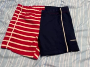 Polarn o pyret  Sweden Boys Swim Bottoms Tight Fit. Fourth Of July. Size 4-6 - Picture 1 of 5
