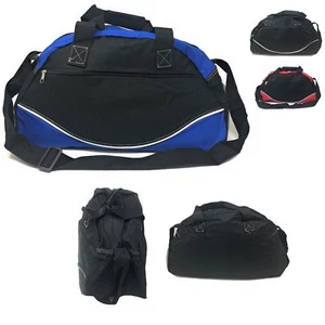 Smile Duffle Duffel Bag Travel Sports Gym School Workout Luggage Carry On 17" - Picture 1 of 13