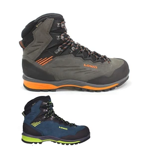 Lowa Mens Boots Cadin II GTX Mid Outdoor Hiking Lace Up Ankle Suede Textile - Picture 1 of 9