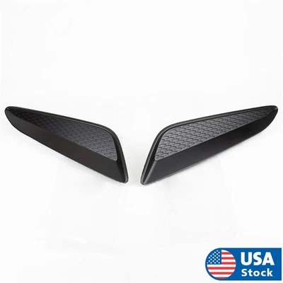 Bonnet Hood Garnish Vent For 13-16 Hyundai Genesis Coupe 86410-2M700 86420-2M700 Foto 1 de 4