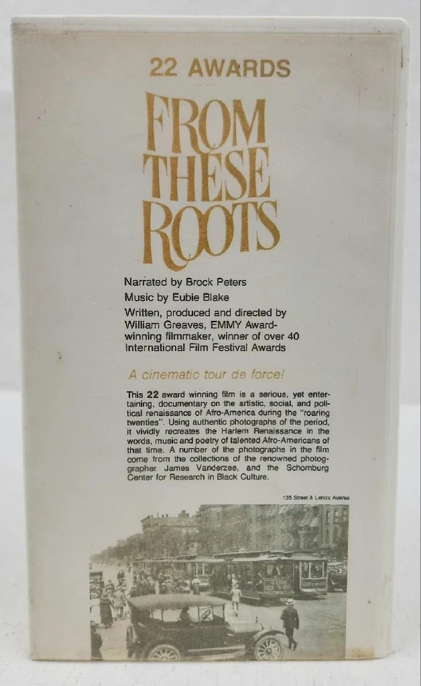 From These Roots (1974) VHS by William Greaves - Image 1 of 4