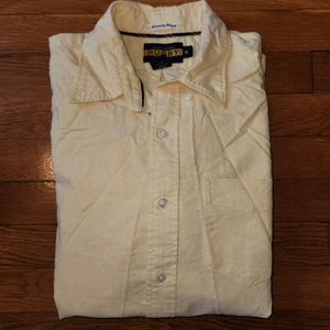 Ralph Lauren Rugby University Hemd Oxford Gelb Herren Größe M Medium - Bild 1 von 11