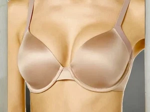 Maidenform Side Smoothing Cooling Comfort Underwire Padded Bra Size 36C TAN NWT - Picture 1 of 7