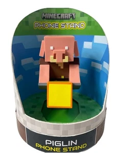 Rare support téléphone petit appareil Minecraft Piglin Holdems neuf - Photo 1 sur 8