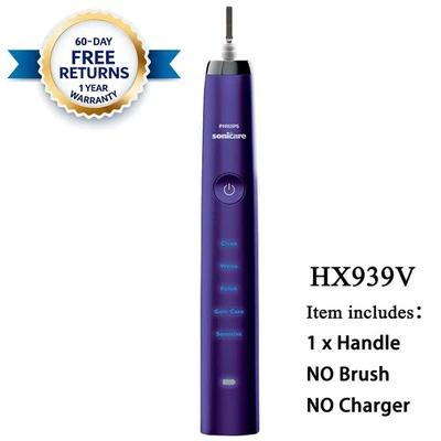 Philips DiamondClean Classic 9000 Series HX939V Electric Toothbrush Handle Blue - Image 1 of 3