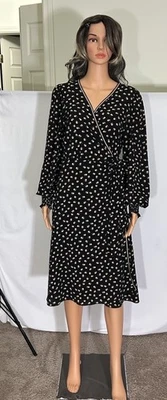 Max Studio Womens Wrap Dress Size Large - Image 1 of 4