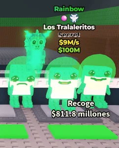 ⚫LOS TRALALERITOS ALL MUTATIONS⚫ | CHEAPEST💸 | STEAL A BRAINROT🧠 - Imagen 1 de 16