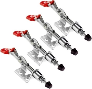 4 PCS Hand Tool Toggle Clamp 301AM 99lbs Holding Capacity Stroke Push Pull - Picture 1 of 7