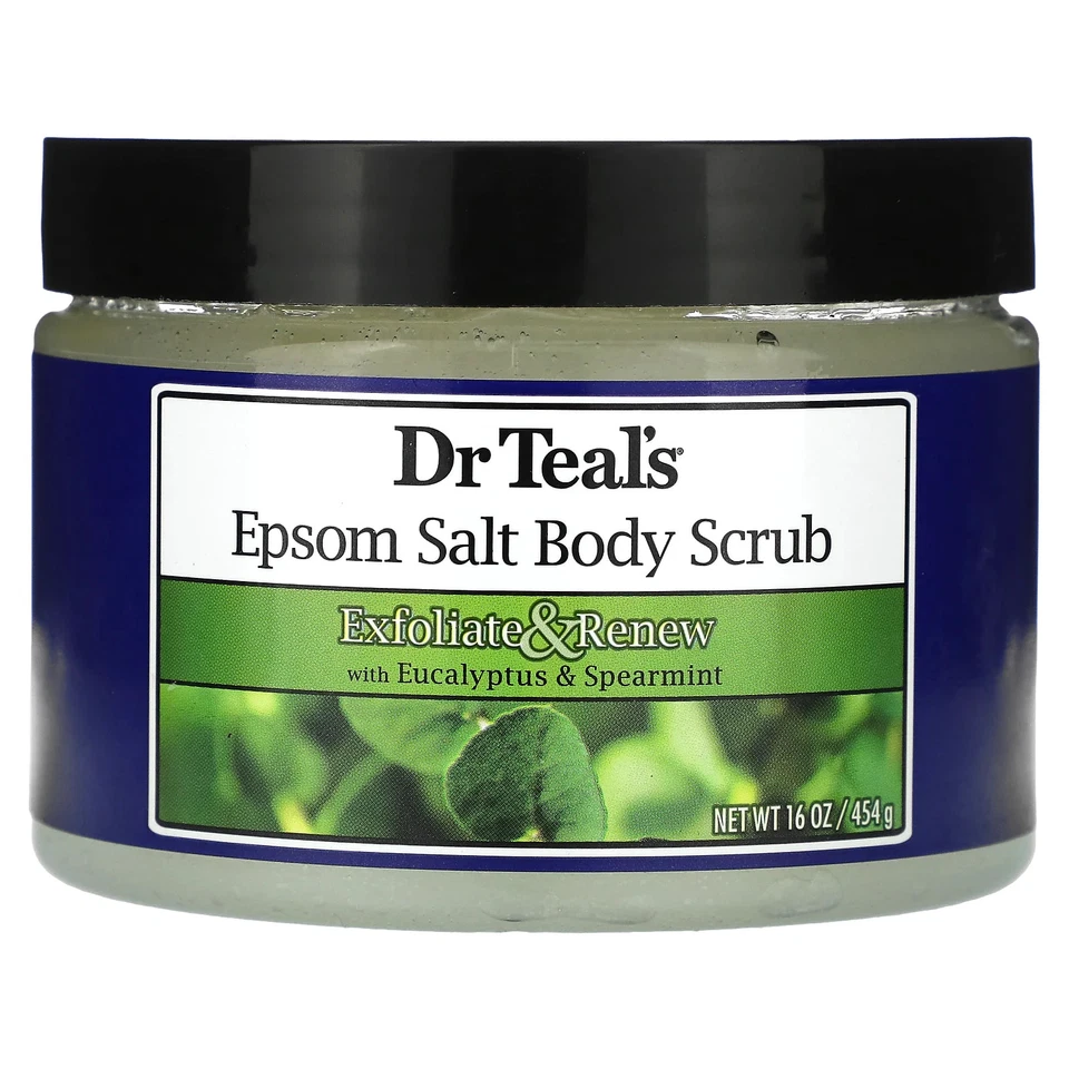Dr Teal's Epsom Salt Body Scrub Exfoliate & Re16 Oz