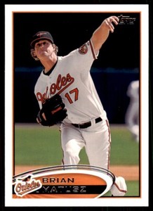 2012 Topps Brian Matusz Baseball Cards #84