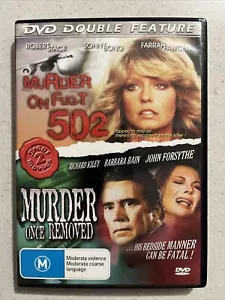 Murder Movies DVD Murder on Flight 502, Murder Once Removed Fawcett Region 4 - Picture 1 of 1