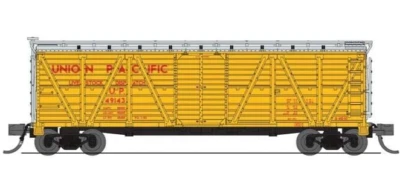 Broadway Limited N Scale ~ Union Pacific ~ PRR K7 Stock Car ~ With Mule Sound - Image 1 of 2