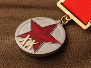 Medalla ORDEN Soviética 20 años RKKA Ejército Rojo 1938 Segunda Guerra Mundial insignia cinta URSS - Imagen 1 de 5