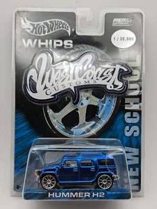 Hot Wheels Whips West Coast Customs New School Hummer H2 (metallic blue) - Picture 1 of 1