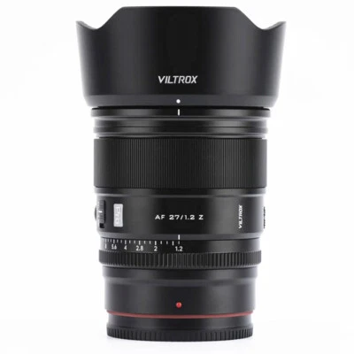 VILTROX 27mm F1.2 Pro Auto Focus Large Aperture Lens For Nikon Z-Mount Cameras - Image 1 of 4