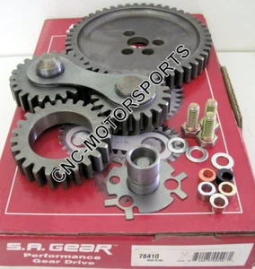Engine Timing Set S.A. GEAR 78410 BB Chevy Noisy Gear Drive Kit - Picture 1 of 1