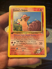 1st Edition Blaine's Vullpix Gym Heroes 65/132 - Vintage Pokémon TCG Common NM