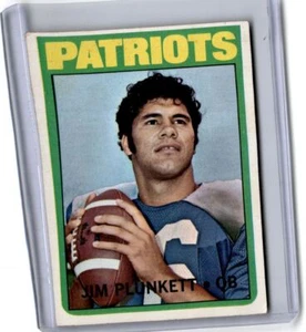 1972 Topps Jim Plunkett New England Patriots #65 - Picture 1 of 2