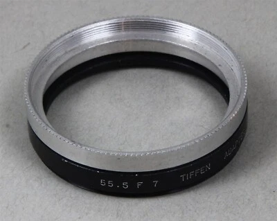 55.5mm Lens Thread to Series VII 7 Tiffen FILTER HOLDER/ADAPTER w/RING - Image 1 of 2