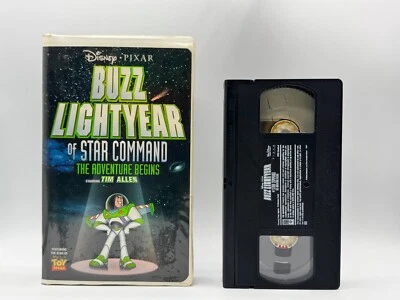 Buzz Lightyear of Star Command: The Adventure Begins (VHS 2000) TESTED & WORKING - Image 1 of 4