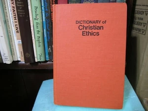 Dictionary of Christian Ethics Edited by John Macquarrie Hardcover 1967 - Picture 1 of 8