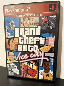 Grand Theft Auto: Vice City Greatest Hits (Sony PlayStation 2, 2005) Complete - Picture 1 of 3