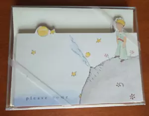 NEW! 10 Pack of The Little Prince Invitations with Envelopes by Michel & Co - Picture 1 of 4