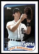 1989 Topps Pat Sheridan Detroit Tigers #288