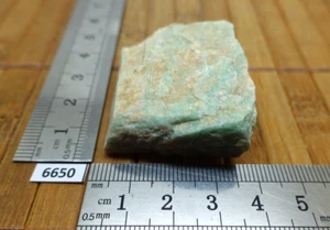 AMAZONITE pierre brute naturelle 36,5g de belle qualité lithotherapie reiki - Picture 1 of 4