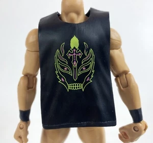 Rey Mysterio Pullover Style Shirt WWE Mattel Elite Action Figure Accessory #1 - Picture 1 of 2