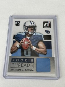 2015 Panini Donruss Rookie Threads Marcus Mariota Rookie Jersey Card