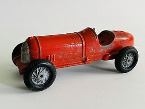 Vintage Hubley Kiddie Toy 30’s Indy Style Racer # 5