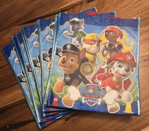 Set of 6 Paw Patrol Medium Non Woven Tote Bag - 12Lx10.5Wx3.5H Inches Gift Bag - Picture 1 of 6