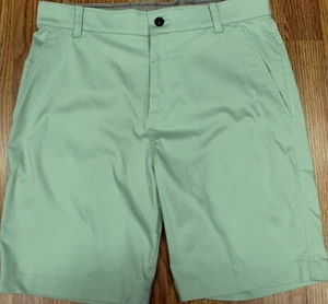 NIKE DRI-FIT REGULAR FIT GOLF SHORTS COTTON/POLY/SPANDEX GREEN Sz 30 - Picture 1 of 4