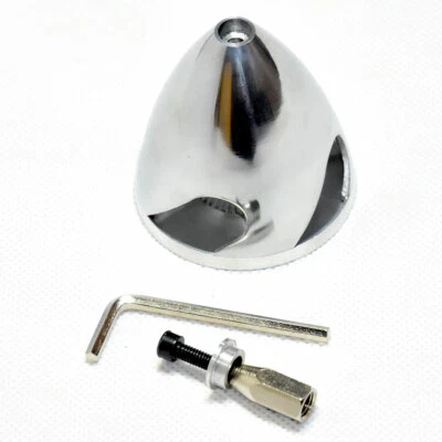 4 Bladed Aluminum Spinner 1.75in 44mm for Nitro Glow Engine RC Airplane Warbird - Image 1 of 4