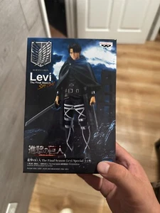 Figura Estatua Banpresto Attack On Titan LEVI The Final Season - Bandai - Imagen 1 de 2