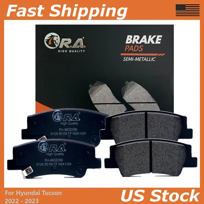 Rear Disc Brake Pads for 2022 2023 Hyundai TUCSON 1.6L 2.5L EV GLS Limited - Image 1 of 4