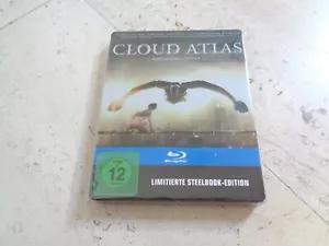 CLOUD ATLAS Blu-Ray SteelBook Tom Hanks Halle Berry Ben Whishaw Wachowski - Picture 1 of 8