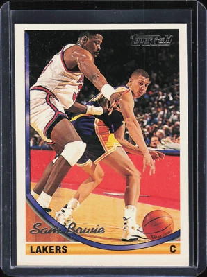 1993 Topps Gold #318 Sam Bowie - Image 1 of 2