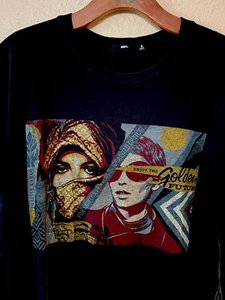 CAMISETA NEGRA PARA HOMBRE OBEY Golden Future talla M SHEPARD FAY - Imagen 1 de 4