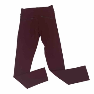 Old Navy Pants Girl's Size 14 XL Activewear High-Rise Zip-p Leggings Burgundy - Picture 1 of 6