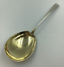 Durgin Dolly Madison Engraved Antique 1904 Sterling Silver Berry Casserole Spoon