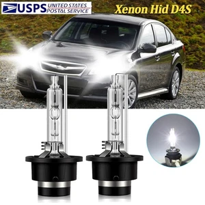 For Subaru Legacy 2015-2017 2018 HID Headlight Bulbs D4S/D4R Low Beam 6000K - Picture 1 of 9