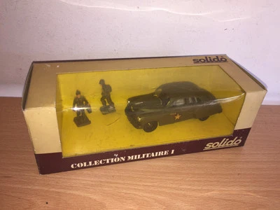 Solido Collezione Militare Militaire 6033 CHEVROLET con 2 Soldatini MIB Vintage - Immagine 1 di 3