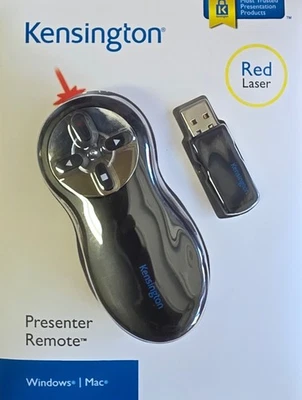 Kensington Wireless Presenter w/Red Laser Pointer (K33374USA) Brand New In Box - Image 1 of 3