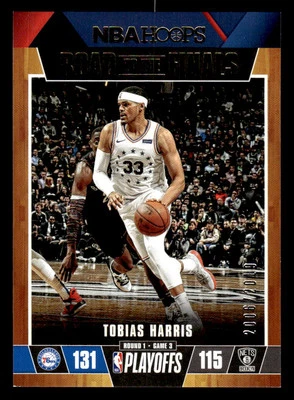 2019-20 Hoops #17 Tobias Harris #Road to the Finals #d /2019! SIXERS - Image 1 of 2