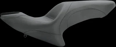 Mustang Negro 2 Up Wide Touring 1 pieza Asiento Victory Cross Roads 10-15 Foto 1 de 4