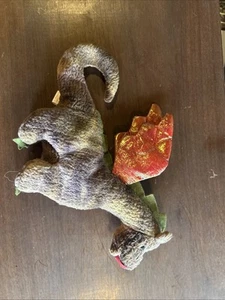 Ty Scorch der Drache Beanie Buddy irisierende Flügel 1998 Plüschtier Stofftier Vintage - Bild 1 von 2