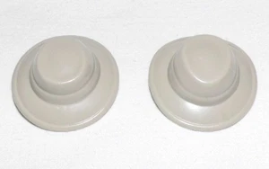 15628, 2x sombrero, western, gángster, gris claro - Imagen 1 de 1